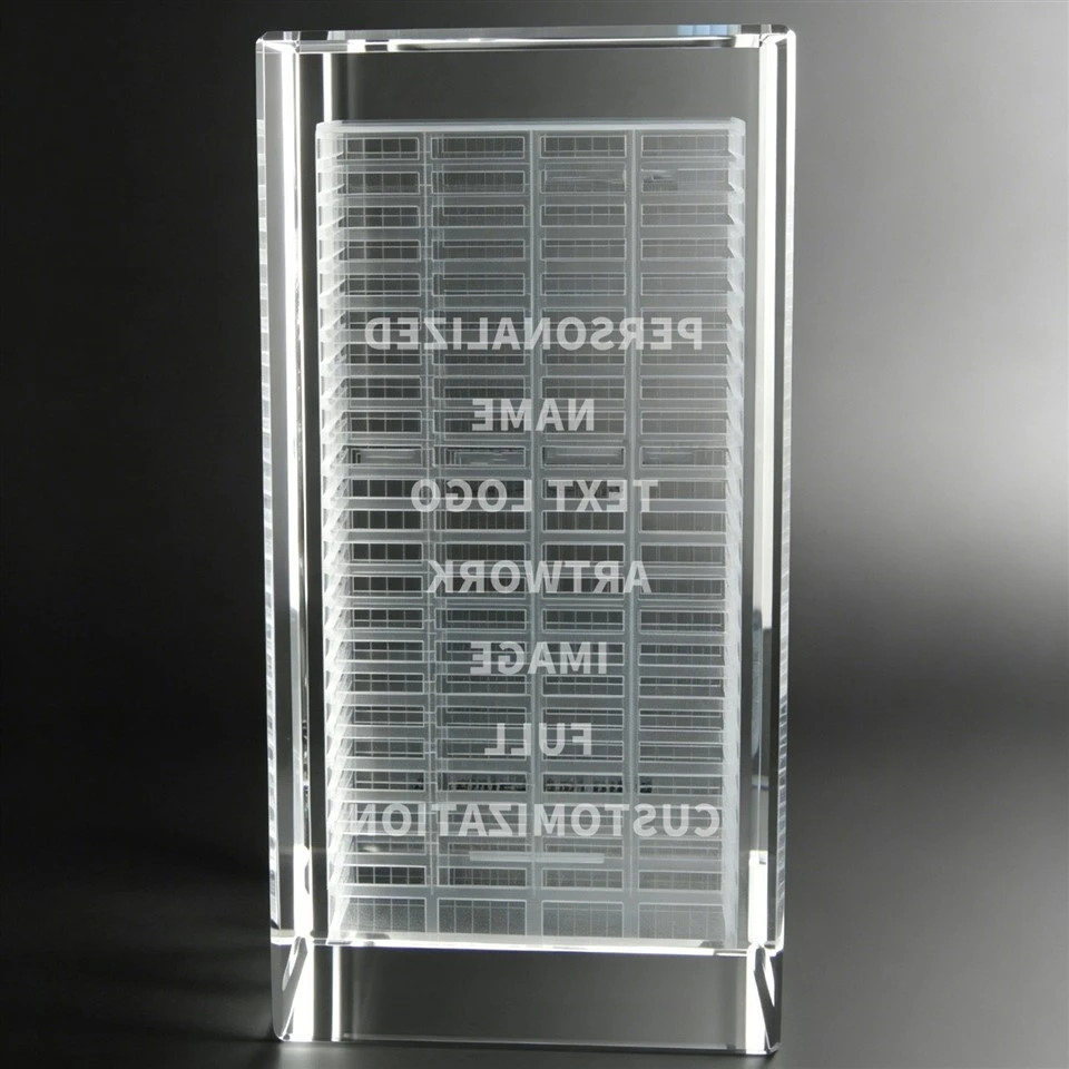 Architecture 3D Engraved Crystal Trophy best