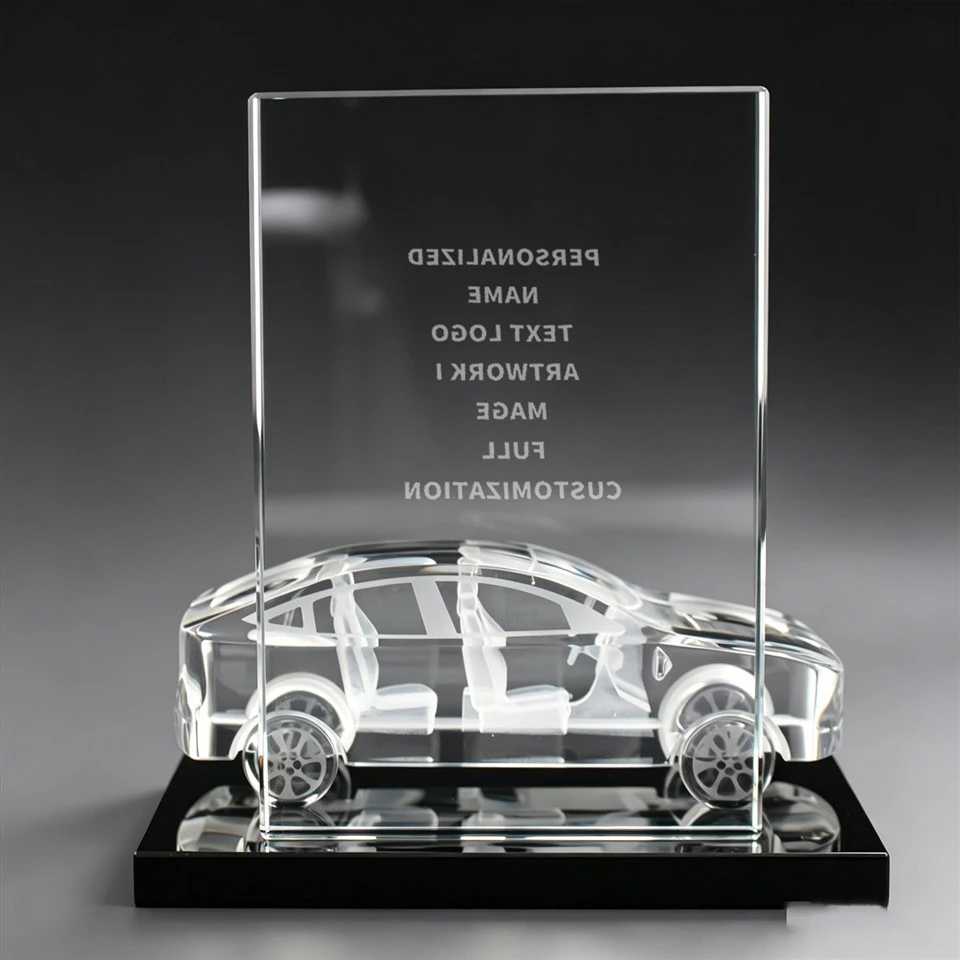 Car Model Crystal Custom Trophy high quality